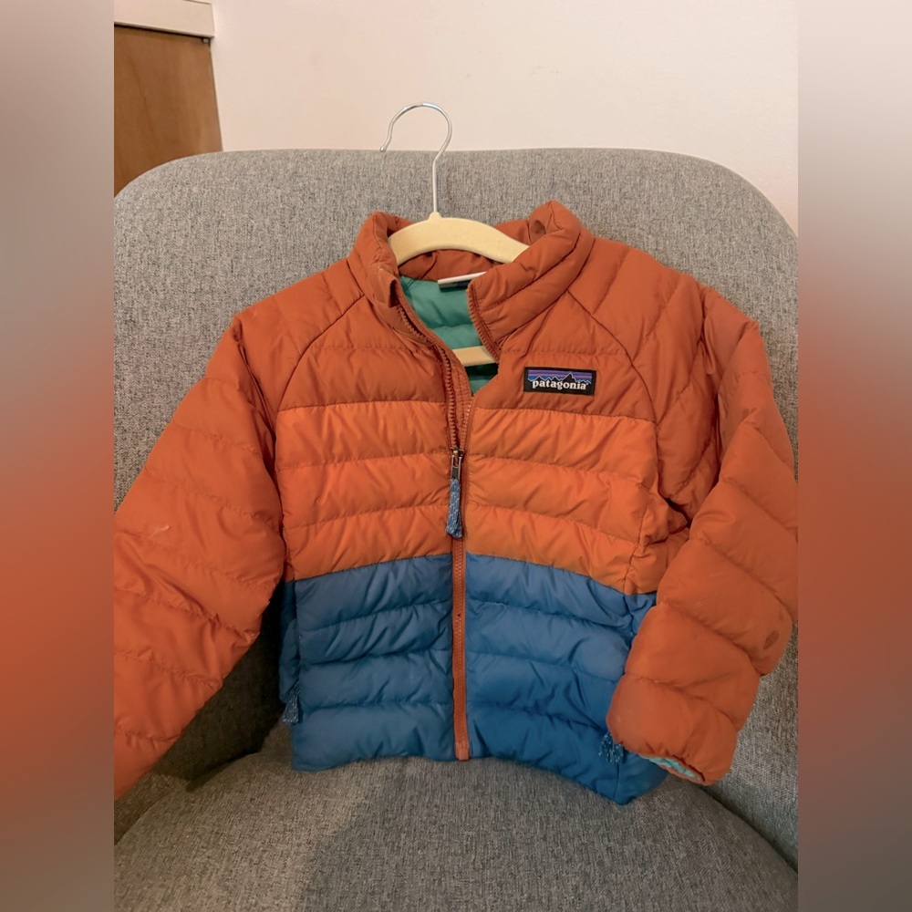 Patagonia Boys Puffer Jacket EUC Size 2T